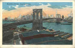 Brooklyn Bridge Postcard