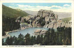 Sylvan Lake And Hotel, State Park Black Hills, SD Postcard Postcard