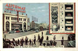 Horn & Hardart Automat, Times Square Postcard