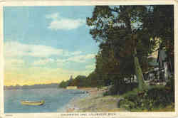 Coldwater Lake Michigan Postcard Postcard