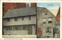 Paul Revere House Boston, MA Postcard Postcard