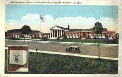 New Shriner's Hospital for Crippled Children Springfield, MA Postcard Postcard