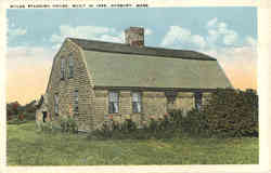 Myles Standish House Duxbury, MA Postcard Postcard