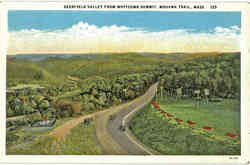 Deerfield Valley from Whitcomb Summit Mohawk Trail, MA Postcard Postcard