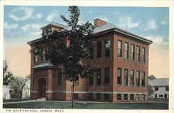 The South School Orange, MA Postcard Postcard