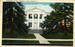 Residence Of Mrs. Edward H. Giles Postcard