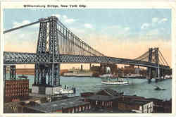 Williamsburg Bridge Postcard