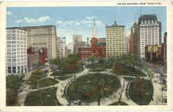 Union Square New York City, NY Postcard Postcard