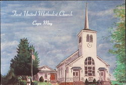 First United Methodist Church Postcard