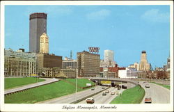 Skyline Minneapolis Minnesota Postcard Postcard