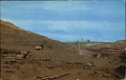 Open Pit Mining Minnesota Postcard Postcard