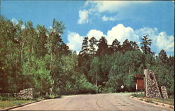 Entrance To Itasca State Park Lake Itasca, MN Postcard Postcard