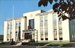 Becker County Courthouse Detroit Lakes, MN Postcard Postcard