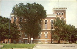 The Montgomery County Courthouse Hillsboro, IL Postcard Postcard