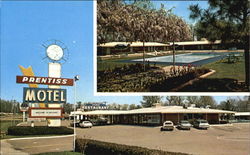 Prentiss Motel, U. S. Highway 61 Natchez, MS Postcard Postcard