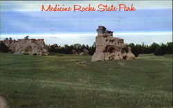 Medicine Rocks State Park Postcard