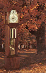 Spirit Of Mount Vernon Grandfather Clock Advertising Postcard Postcard