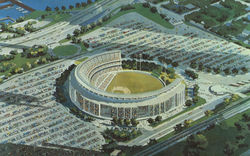 William A. Shea Municipal Stadium, Flushing Meadow Park Postcard