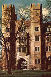 Tompkins Hall, Elmira College New York Postcard Postcard