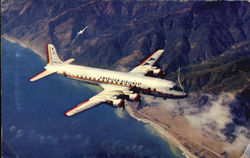 The Dc-7 Flagship Postcard