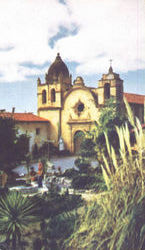 Carmel Mission Postcard