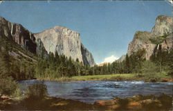 El Capitan Yosemite National Park Postcard Postcard