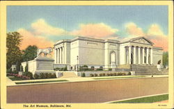 The Art Museum Baltimore, MD Postcard Postcard