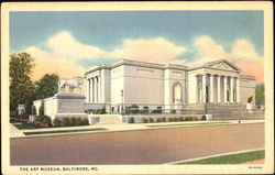 The Art Museum Baltimore, MD Postcard Postcard