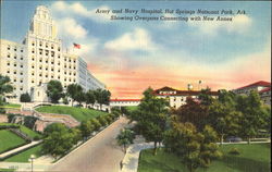 Army And Navy Hospital Hot Springs National Park, AR Postcard Postcard