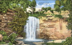 Minneopa Falls Postcard