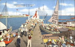 Fishermen's Pier At The Inlet Postcard