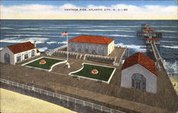 Ventnor Pier Atlantic City, NJ Postcard Postcard