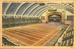 Largest Convention Hall And Theatre In The World Postcard