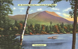 Mt. Katahdin Postcard