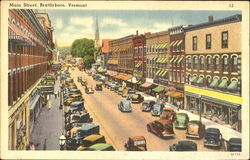 Main Street Postcard