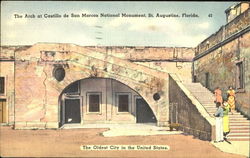 The Arch At Castillo De San Marcos National Monument Postcard