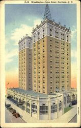 Washington Duke Hotel Durham, NC Postcard Postcard