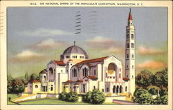 The National Shrine Of The Immaculate Conception Postcard