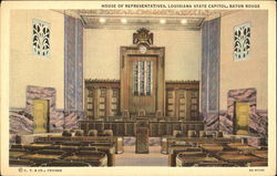 House Of Representatives Baton Rouge, LA Postcard Postcard