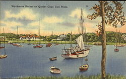 Wychmere Harbor On Quaint Cape Cod Massachusetts Postcard Postcard