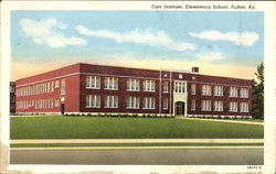 Carr Institute Elementary School Postcard