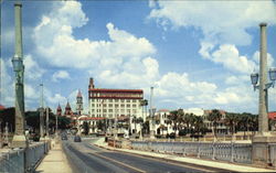 The Skyline Of St. Augustine Florida Postcard Postcard