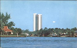 The Home Of Landmark First National Bank Fort Lauderdale, FL Postcard Postcard