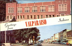 Greetings From Valparaiso Postcard