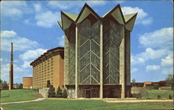 The University Memorial Chapel Valparaiso, IN Postcard Postcard