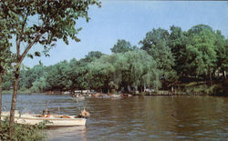 Lake Shafer Monticello, IN Postcard Postcard