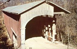 Nancy Jane Bridge Scenic, IN Postcard Postcard