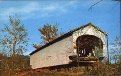 Guilford Covered Bridge Indiana Postcard Postcard