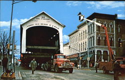 Jessup Bridge Rockville, IN Postcard Postcard