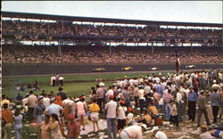 500 Mile Race Indianapolis, IN Postcard Postcard